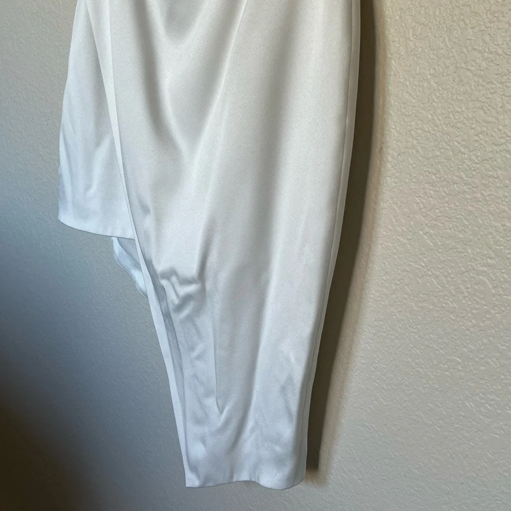 Elliat | Ivory Camo Blouson Halter Dress - Picture 9 of 15